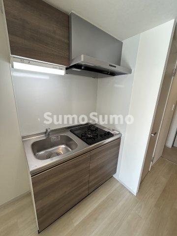 キッチン　コンパクトなキッチンで掃除もラクラク