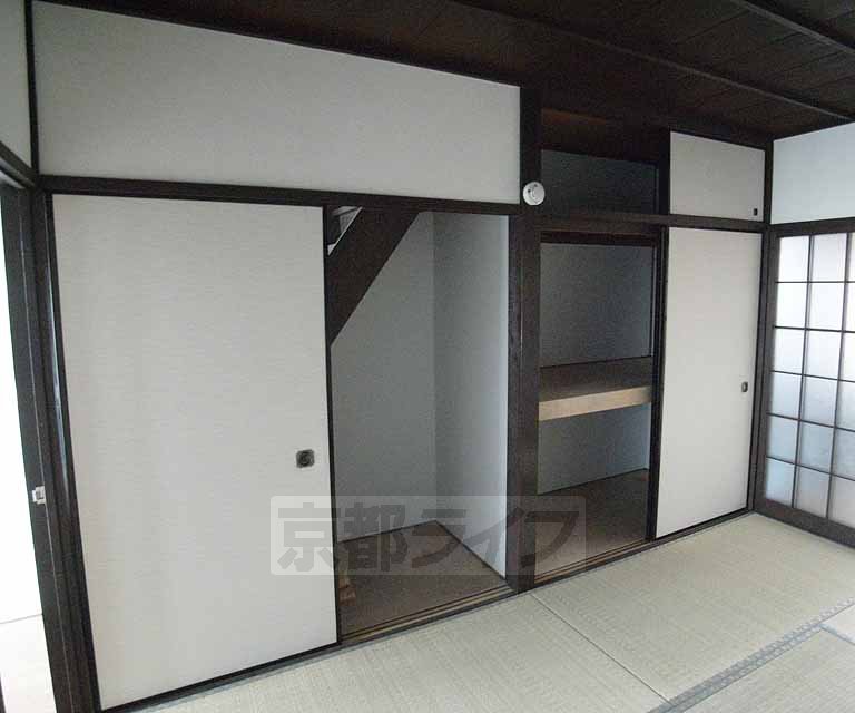 収納　１階の押入れです。