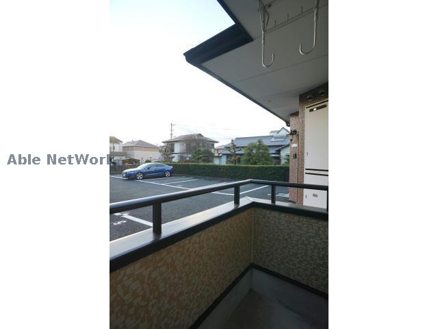 バルコニー　南向きのバルコニー