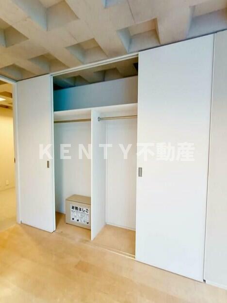 収納　収納のためのスペースです