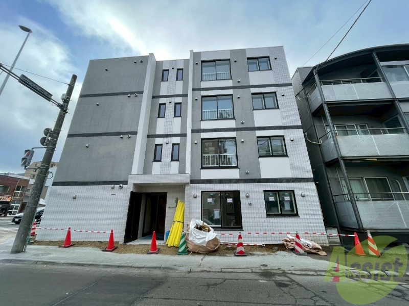 建物外観　札幌市中央区南十九条「Ｐｒｏｇｒａｃｅ　Ｓ１９」