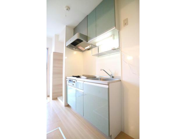 キッチン　システムキッチン（2口ガスコンロ）