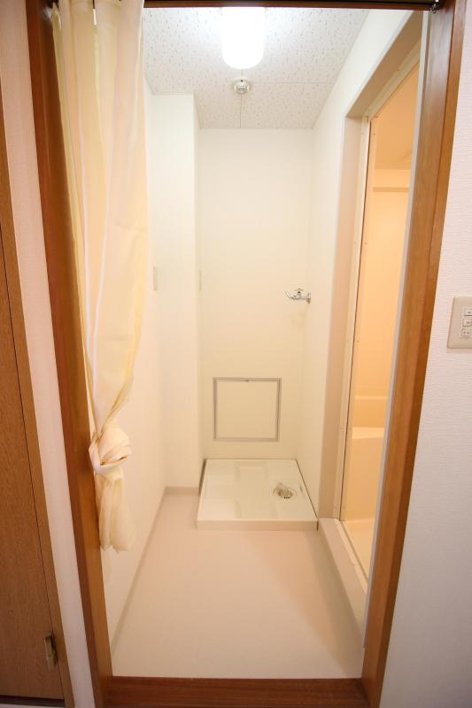 その他部屋・スペース　洗濯機置き場と脱衣スペース♪