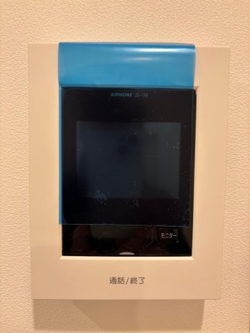 セキュリティ　モニター付きインターホンで安心