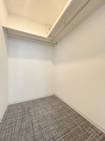 収納　たっぷりとした収納スペースです