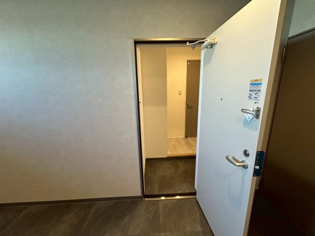 玄関　明るい玄関です