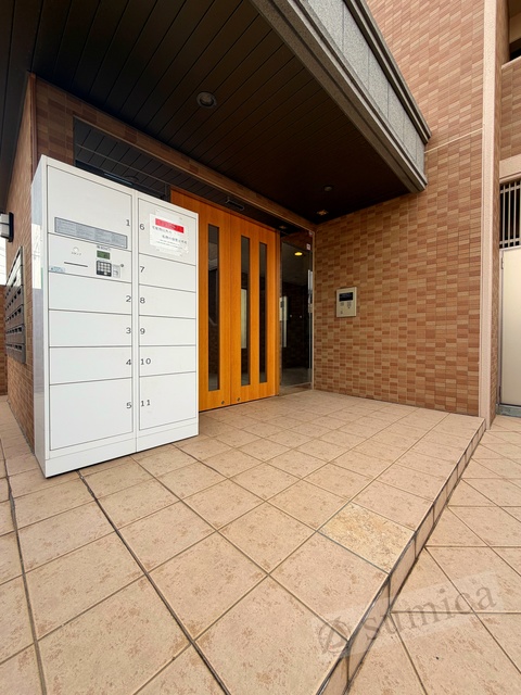 エントランス　オートロック・宅配ボックス便利です♪♪