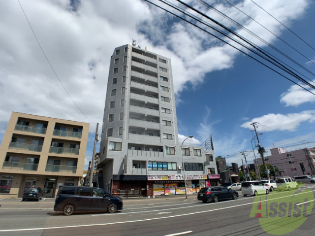 建物外観　札幌市北区新琴似８条「フロンティア西麻生２」