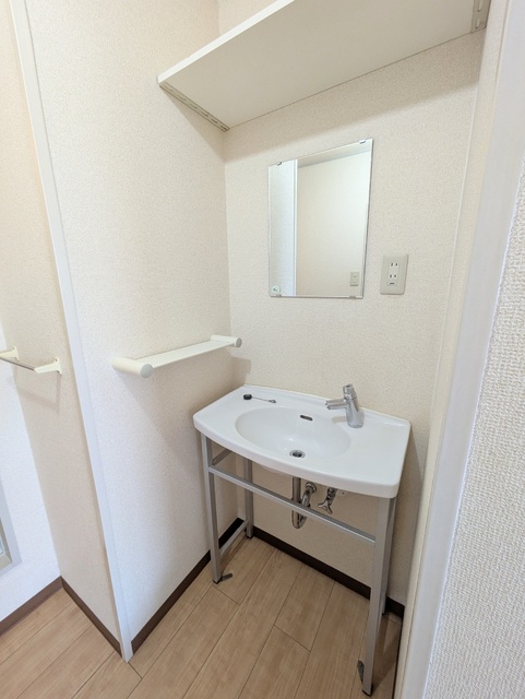 洗面設備　☆便利な独立洗面台