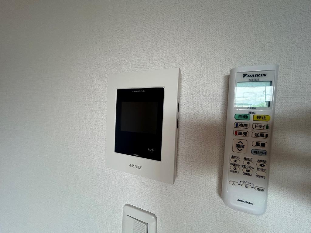 バルコニー　TVインターホン