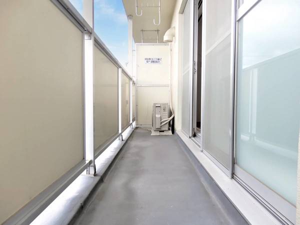 バルコニー　ビレッジハウスの同一物件・同一タイプの間取りの写真です