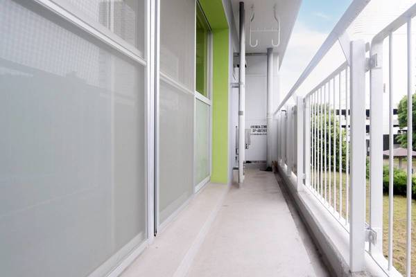 バルコニー　ビレッジハウスの同一物件・同一タイプの間取りの写真です