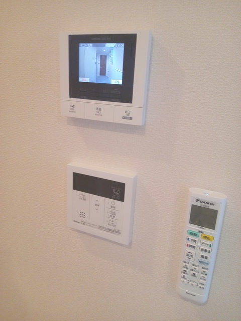 セキュリティ　★オートロック連動カラーモニターホン★