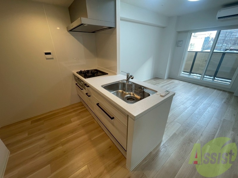 キッチン　システムキッチンなので、すぐお料理に使えます！