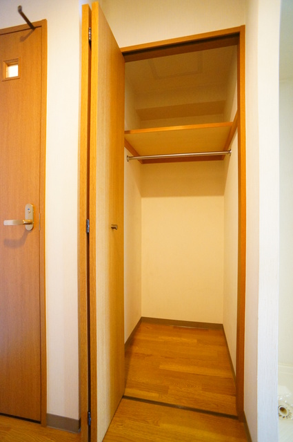 収納　収納はクローゼットタイプなので、整理整頓はかどります☆