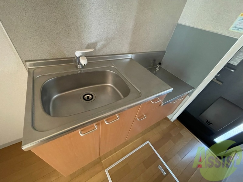 キッチン　キッチンは調理スペースもしっかりあっていいですね～