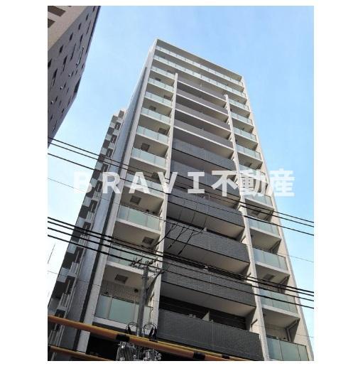 建物外観　【プレサンス京町堀サウス】外観もきれいです