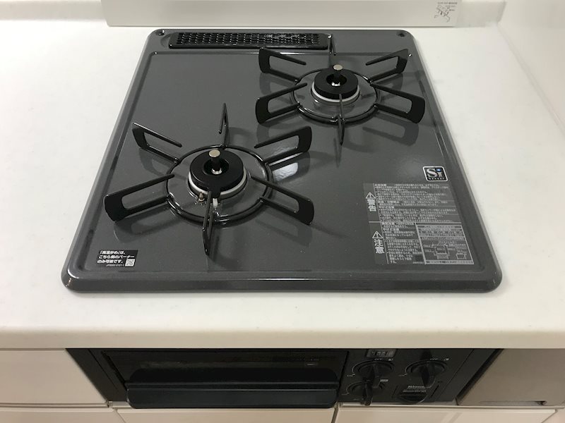 その他設備　２口コンロです。