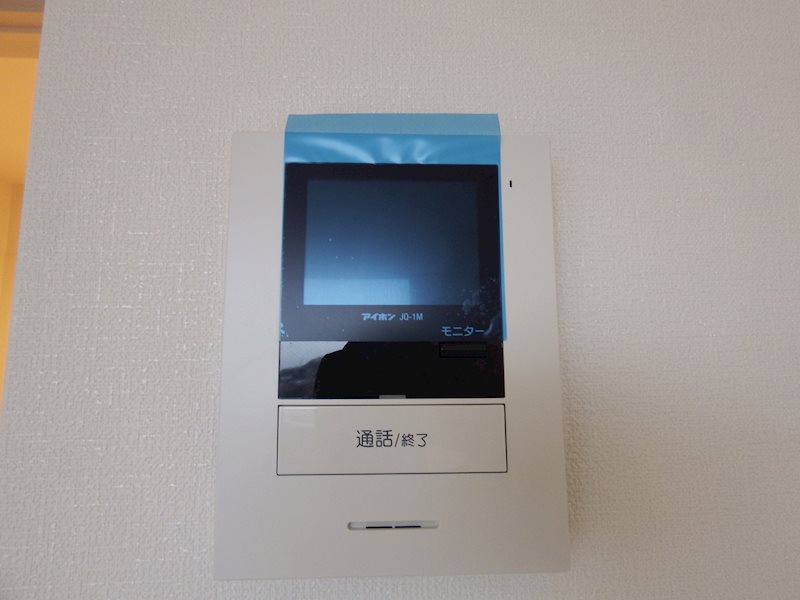 セキュリティ　安心のモニター付きインターホン！