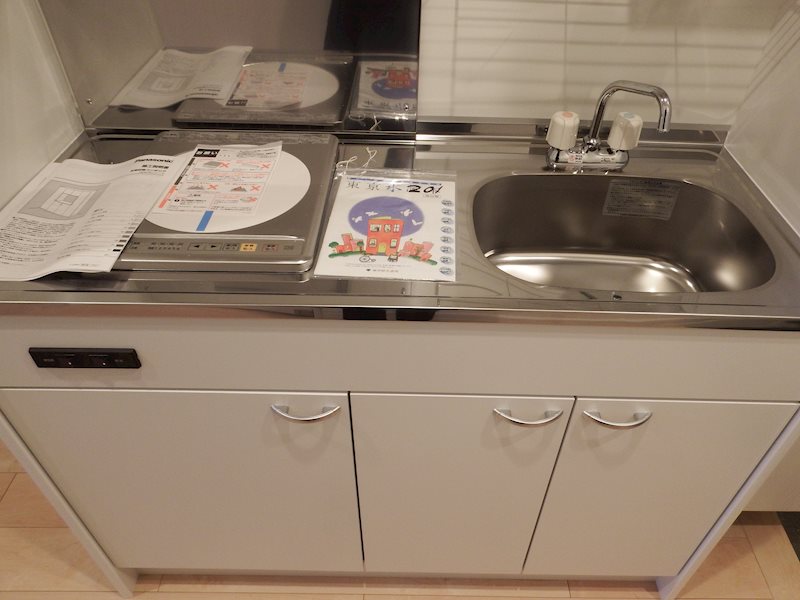 キッチン　IH付きシステムキッチン！