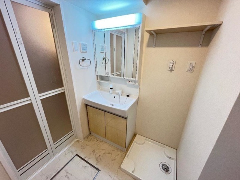 洗面設備　図面と現状に相違がある場合には現状を優先