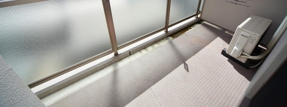 バルコニー　他号室のお写真です