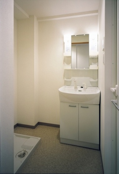 洗面設備　他号室のお写真です