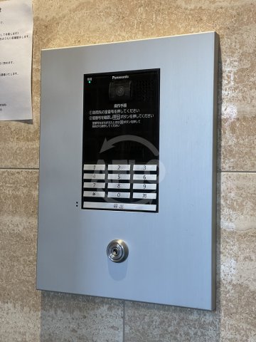 セキュリティ　プラシード新町　オートロック