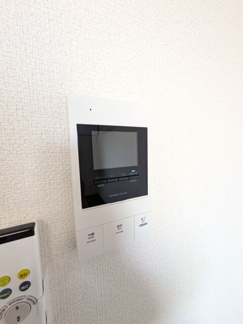 セキュリティ　顔が見えるので安心ですね