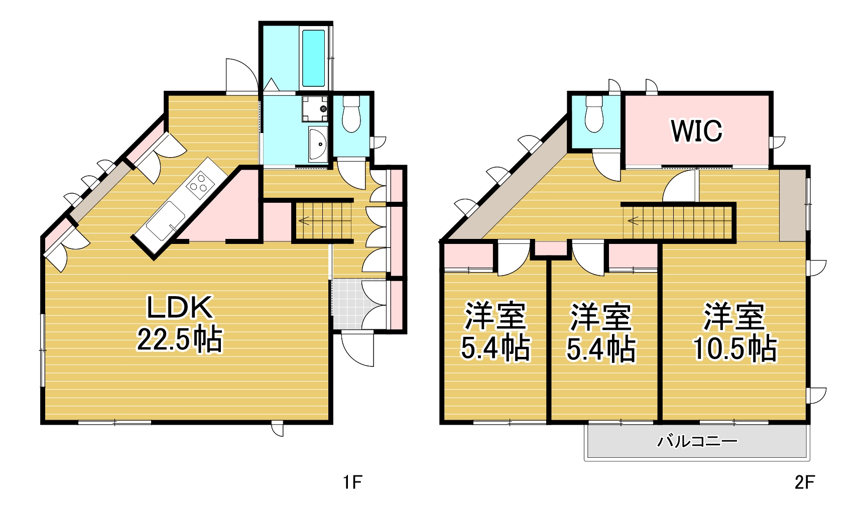 日の出町1丁目戸建の間取り写真