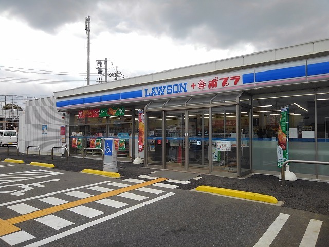 コンビニ　ローソン・ポプラ琴浦赤碕店（コンビニ）まで210m