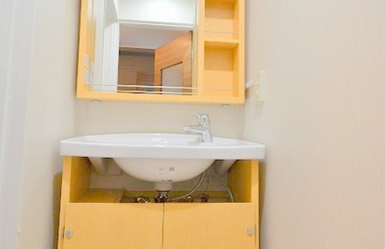 洗面設備　※他号室の参考写真です。