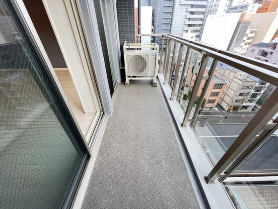 バルコニー　※別部屋の写真です