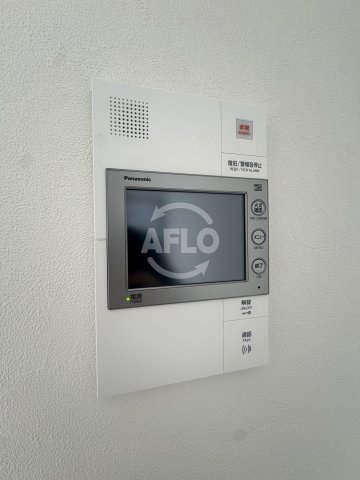 セキュリティ　プレサンス九条グランデリーヴ　モニター付きインターホン