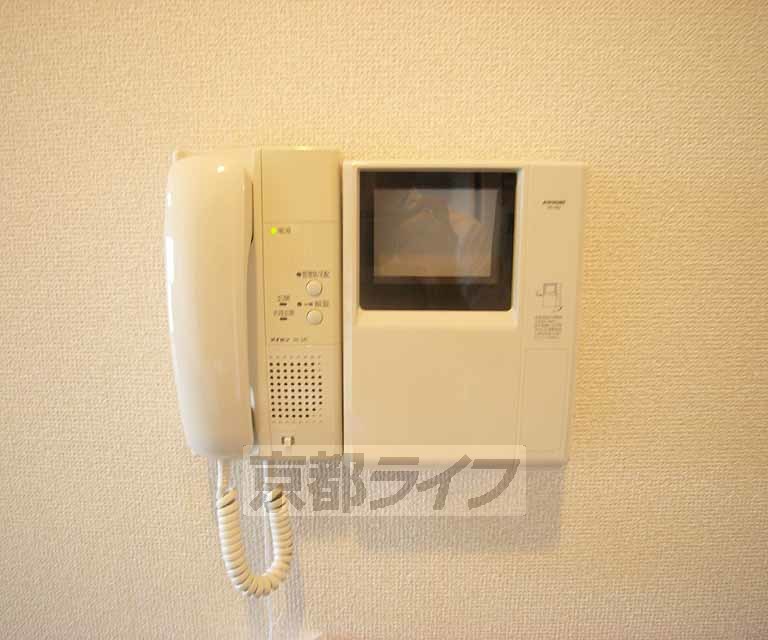 セキュリティ　来客も安心です。