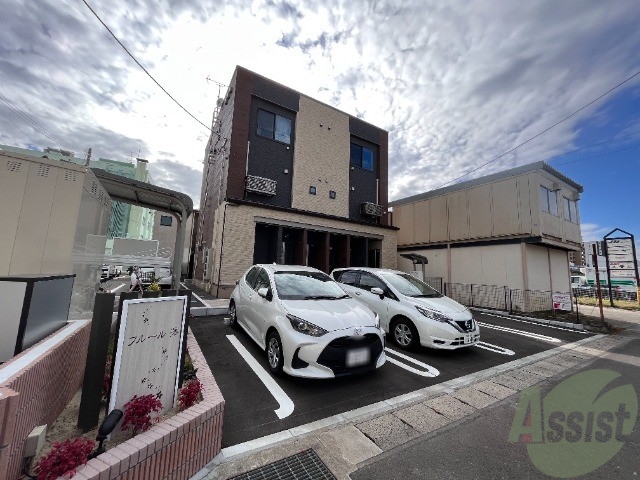 建物外観　仙台市若林区六丁の目南町「フルール澤」