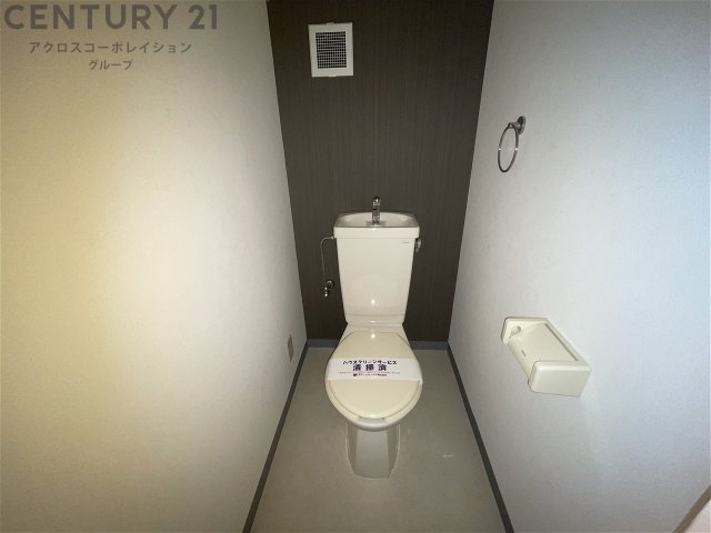 トイレ　お掃除のしやすいトイレです☆