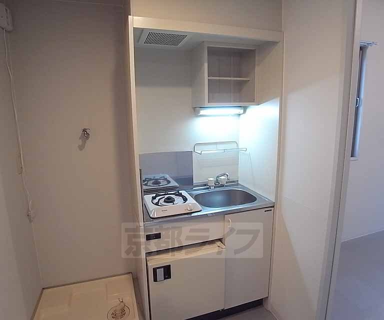キッチン　１口ガスコンロ付きのキッチンです。