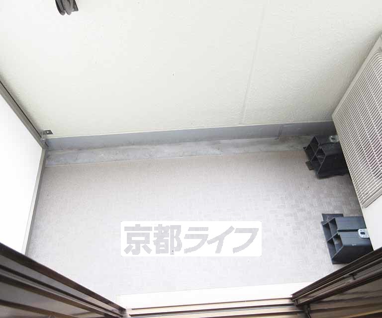 バルコニー　洗濯物も干しやすい