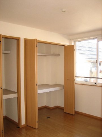 収納　十分な収納スペースがあります