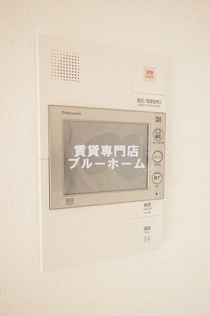 セキュリティ　安心のモニター付きインターホン！