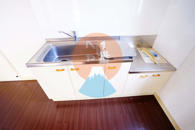 キッチン　ガスコンロ設置可能