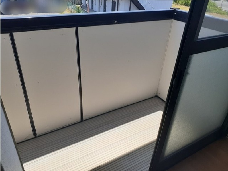 バルコニー　図面と現状に相違がある場合には現状を優先