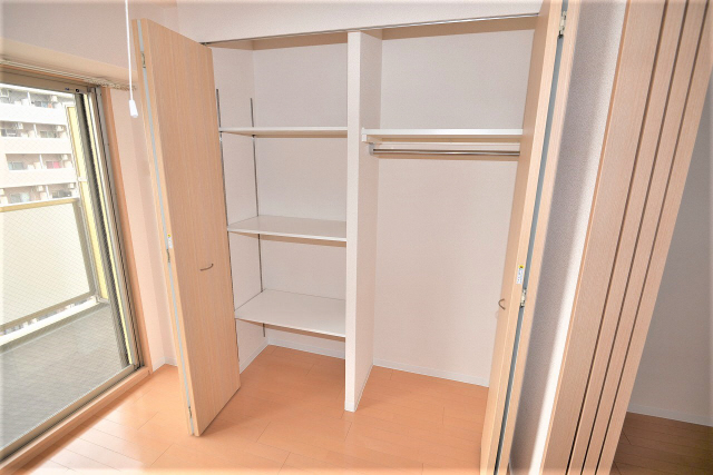 収納　収納のためのスペースです