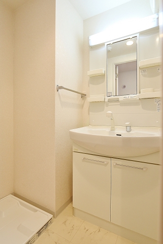 洗面設備　シャンドレで朝の身支度楽々