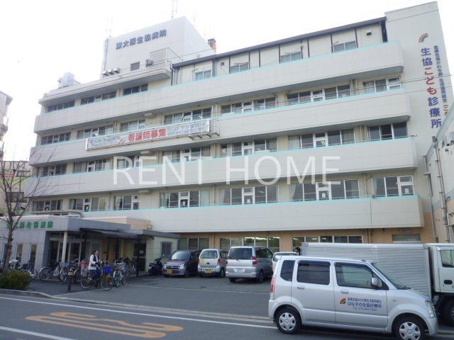 病院　医療生協かわち野生活協同組合東大阪生協病院（病院）まで380m