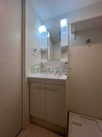 洗面設備　※参考写真です。同じ間取りの別部屋になります。