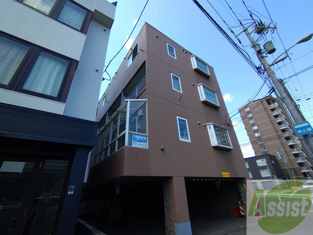 建物外観　札幌市北区北１４条西「コーポ中瀬」