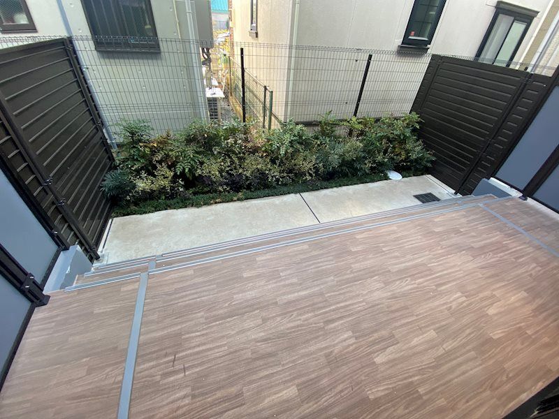 バルコニー　参考写真（同物件別部屋）