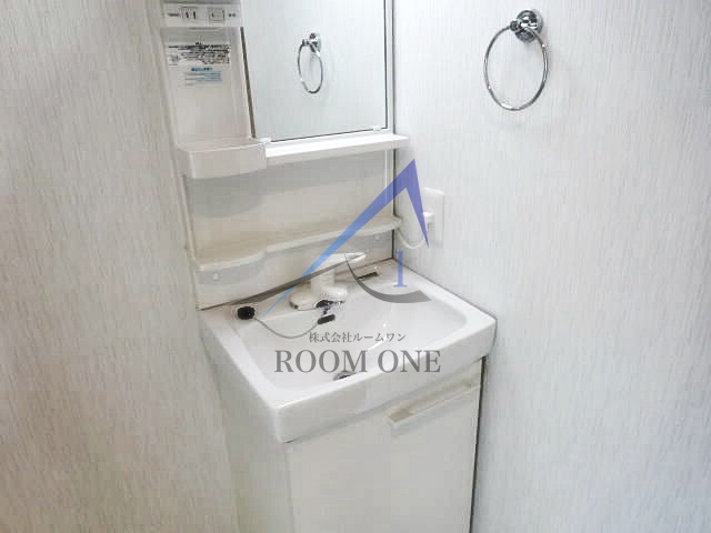 洗面設備　洗面台です。